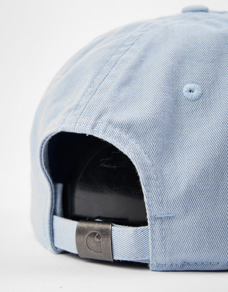 Carhartt WIP Madison Logo Cap - Blue Fog/White