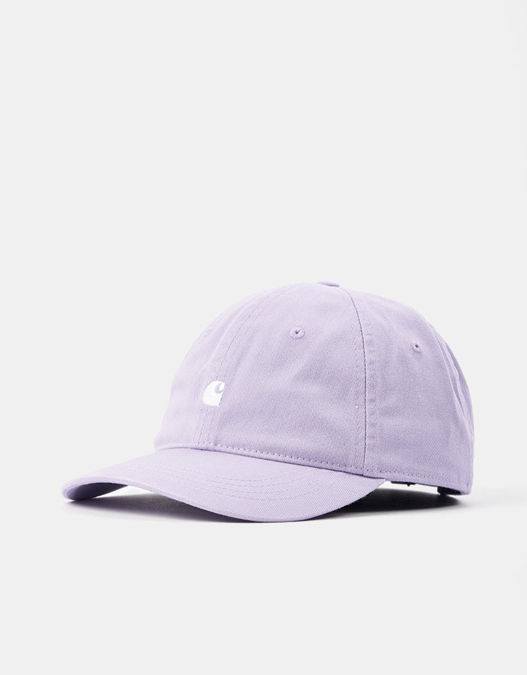 Carhartt WIP Madison Logo Cap - Pink Fog/White