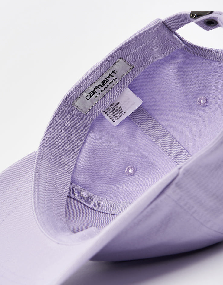 Carhartt WIP Madison Logo Cap - Pink Fog/White