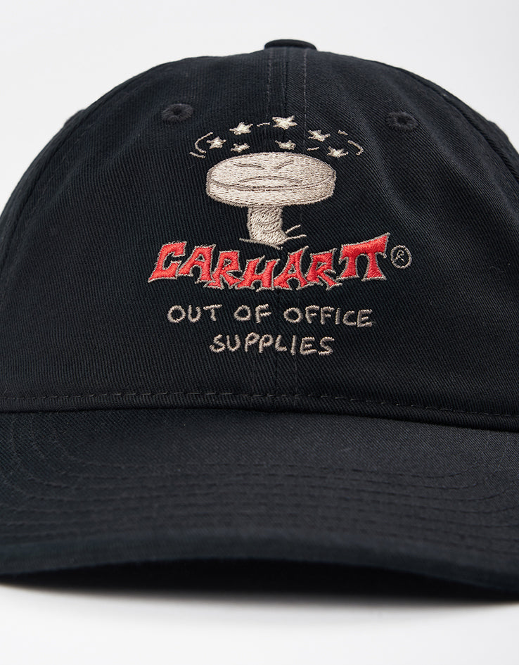 Carhartt WIP Office Supplies Cap - Black