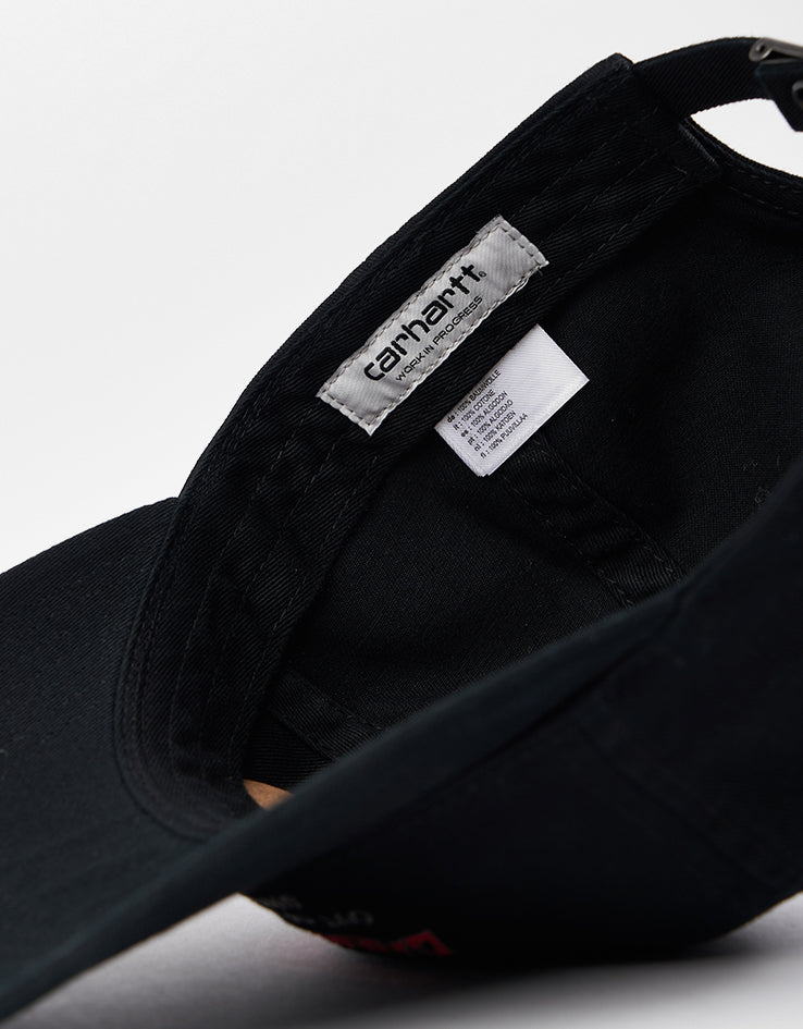 Carhartt WIP Office Supplies Cap - Black