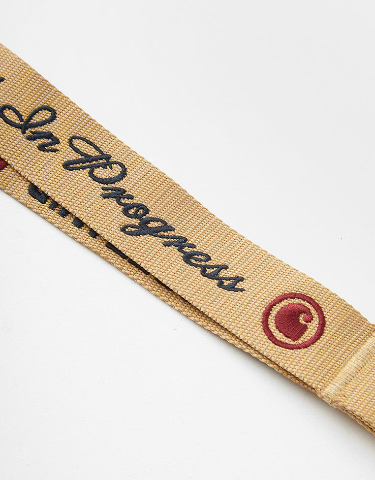 Carhartt WIP Arcan Keychain - Dusty H Brown