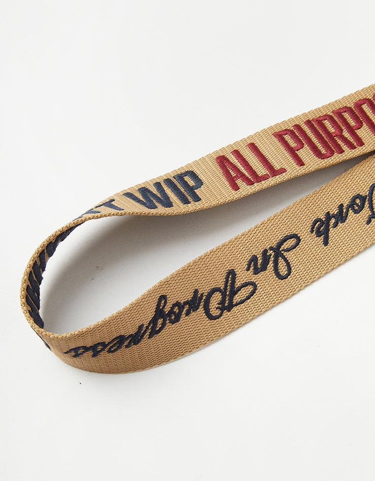 Carhartt WIP Arcan Keychain - Dusty H Brown