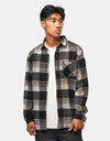 Route One Maddock Flannel Shirt - Black/Yellow
