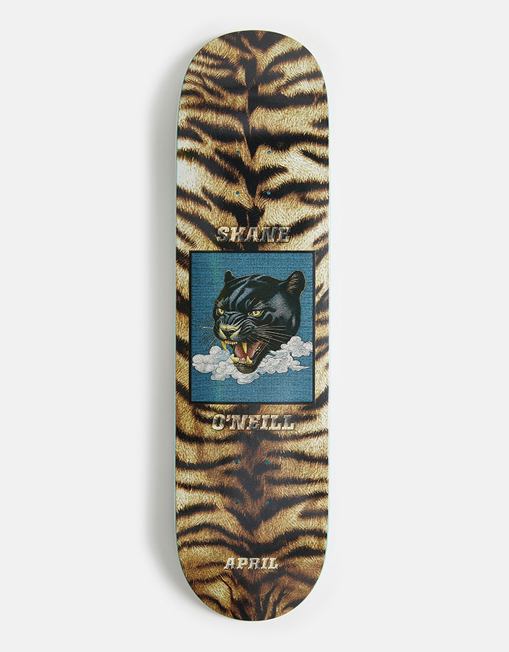 April O'Neill Leopard Skateboard Deck - 8.125"