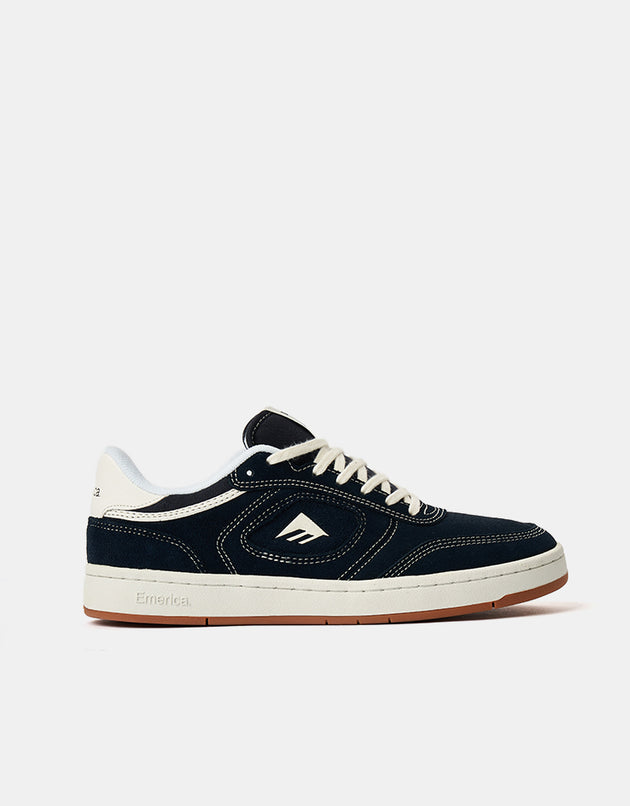 Emerica KSL III Skate Shoes - Navy/Tan