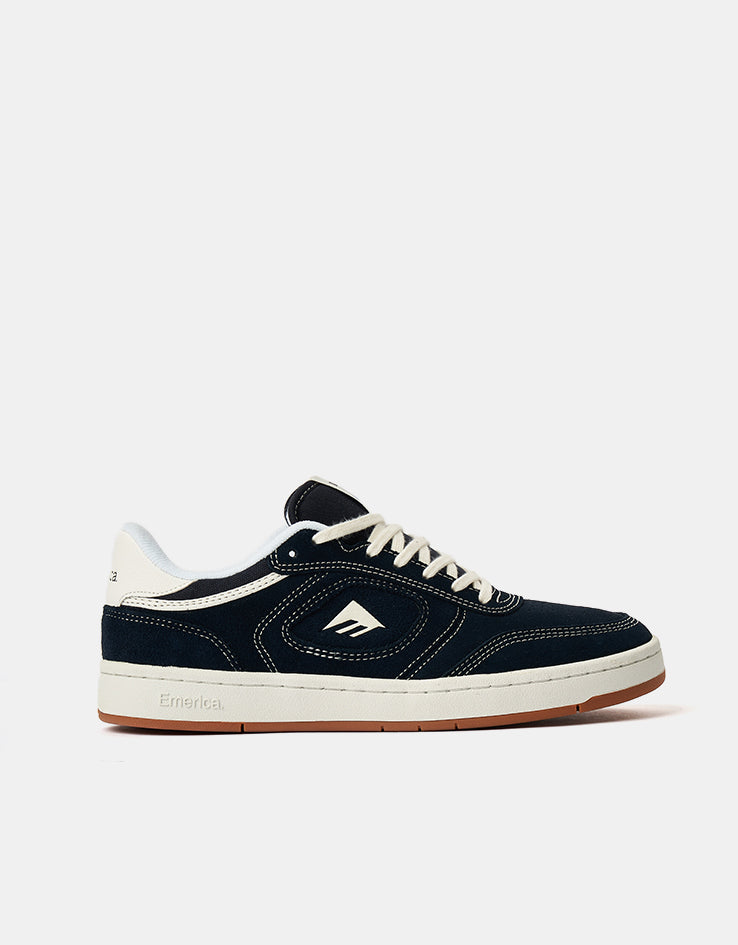 Emerica KSL III Skate Shoes - Navy/Tan