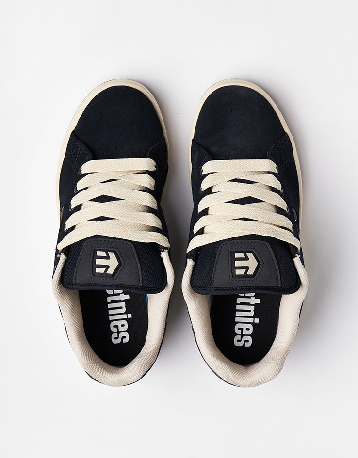 etnies Callicut Skate Shoes - Navy/Tan