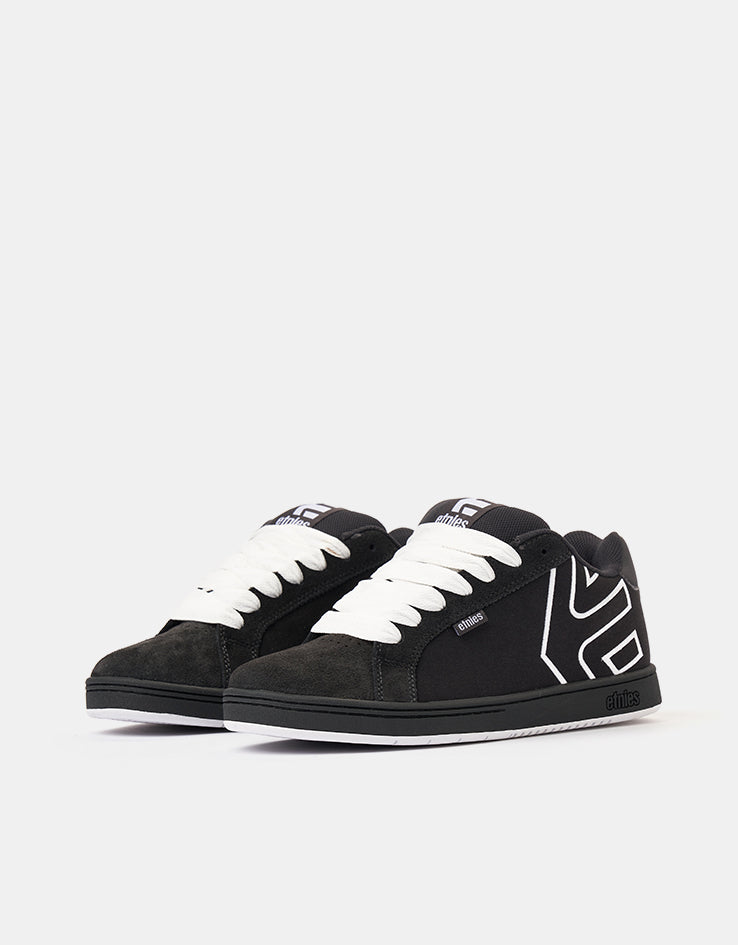 etnies Fader Skate Shoes - Worn Black