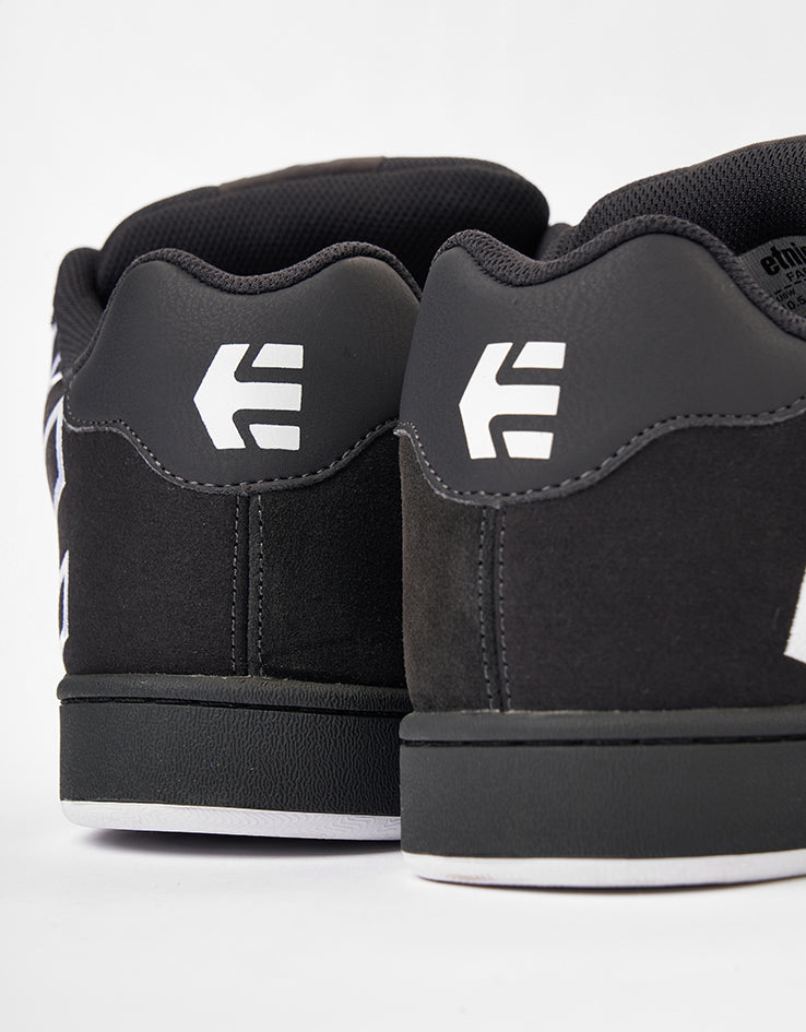 etnies Fader Skate Shoes - Worn Black