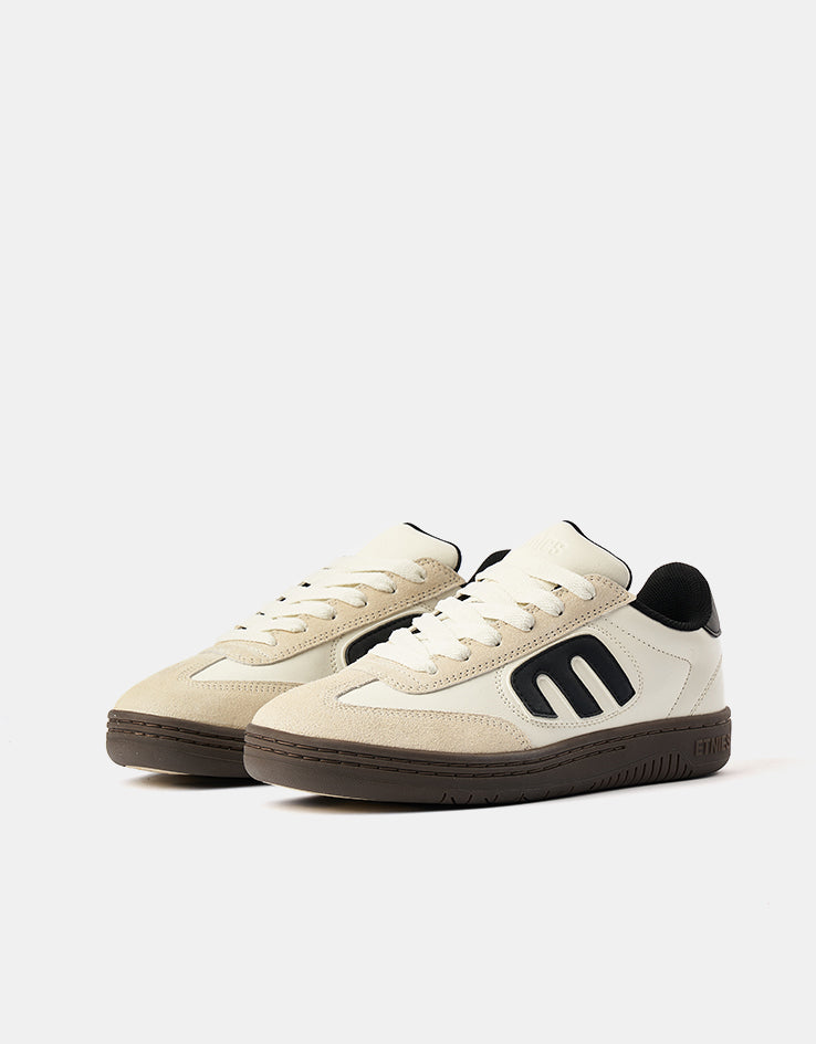 etnies Locut Skate Shoes - White/Black/Gum