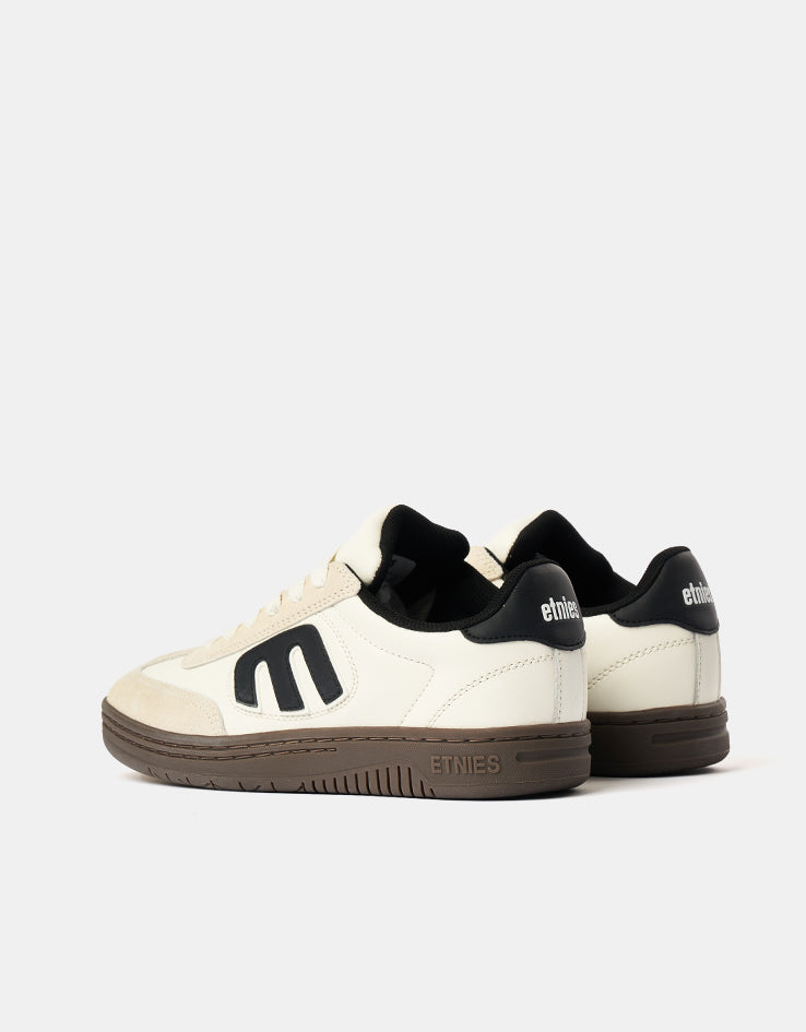 etnies Locut Skate Shoes - White/Black/Gum