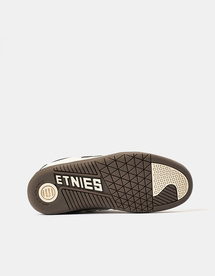 etnies Locut Skate Shoes - White/Black/Gum
