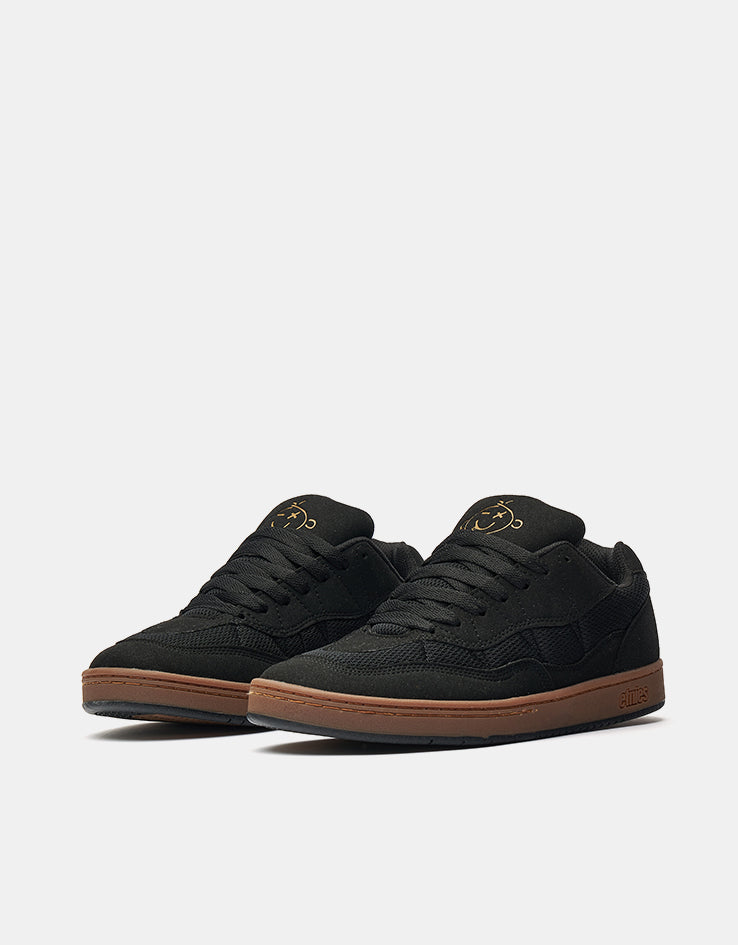 etnies Snake Skate Shoes - Black/Gum