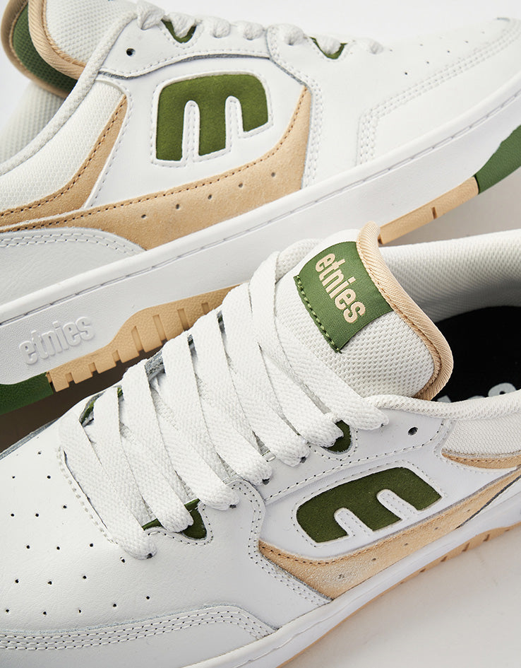 etnies Loot Skate Shoes - White/Green