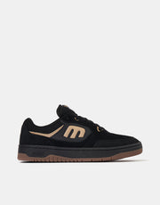 etnies Loot Skate Shoes - Black/Black/Gum