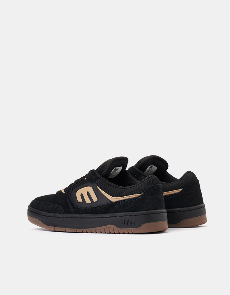 etnies Loot Skate Shoes - Black/Black/Gum