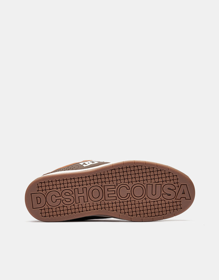 DC Kalynx Zero Skate Shoes - Brown/Tan/Offwhite