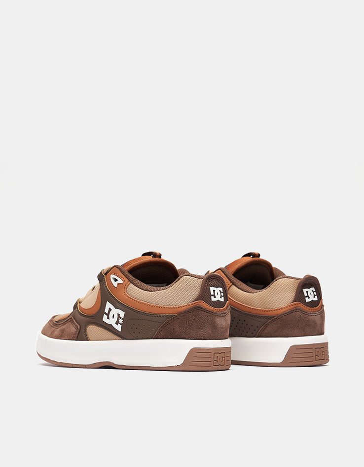 DC Kalynx Zero Skate Shoes - Brown/Tan/Offwhite