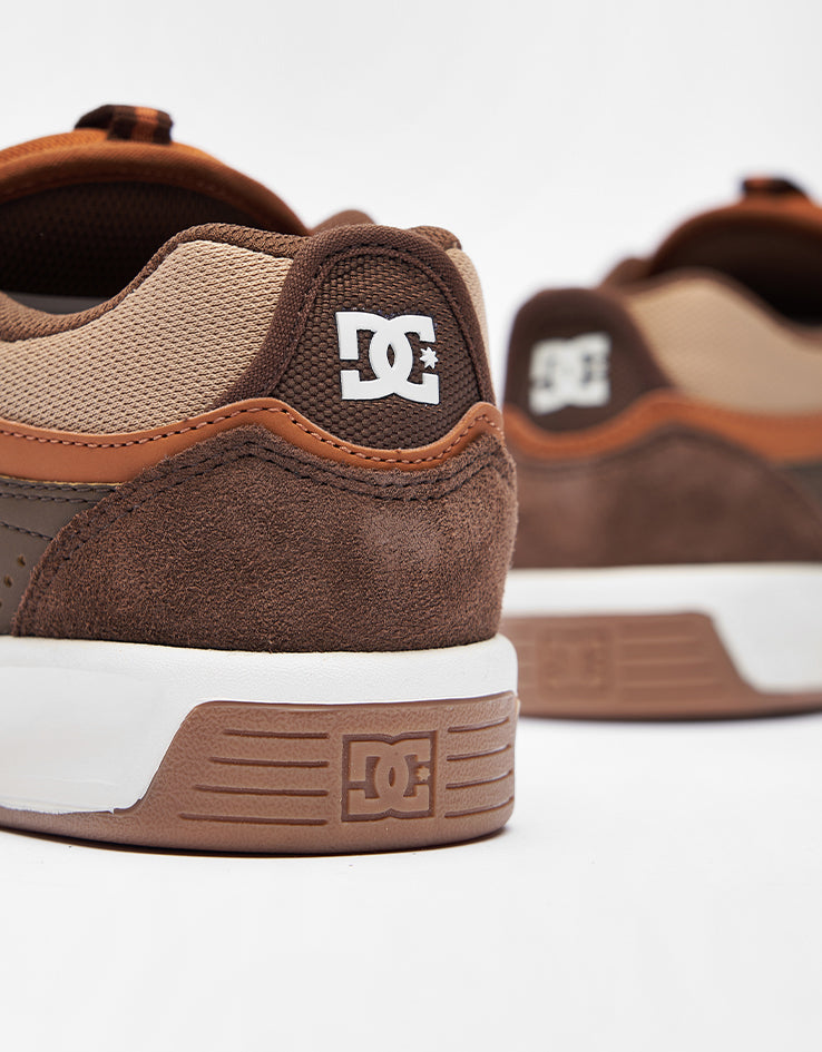 DC Kalynx Zero Skate Shoes - Brown/Tan/Offwhite