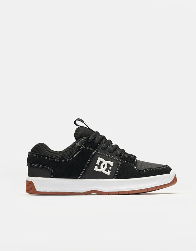 DC Lynx Zero Skate Shoes - Black/Black/White
