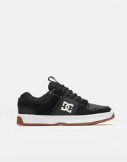 DC Lynx Zero Skate Shoes - Black/Black/White