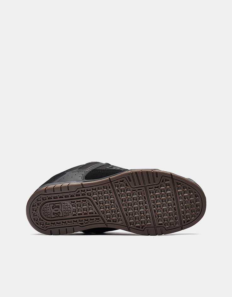 DC Stag Skate Shoes - Black/Gum