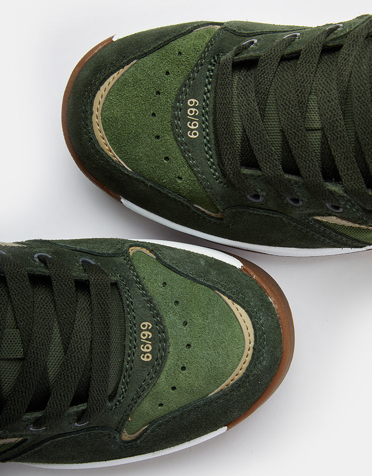 Vans Rowley XLT Skate Shoes - Dark Green