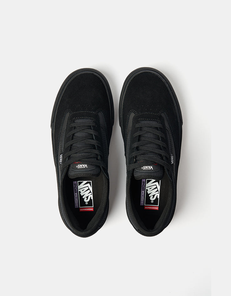 Vans Skate Curren Caples Shoes - Black/Black