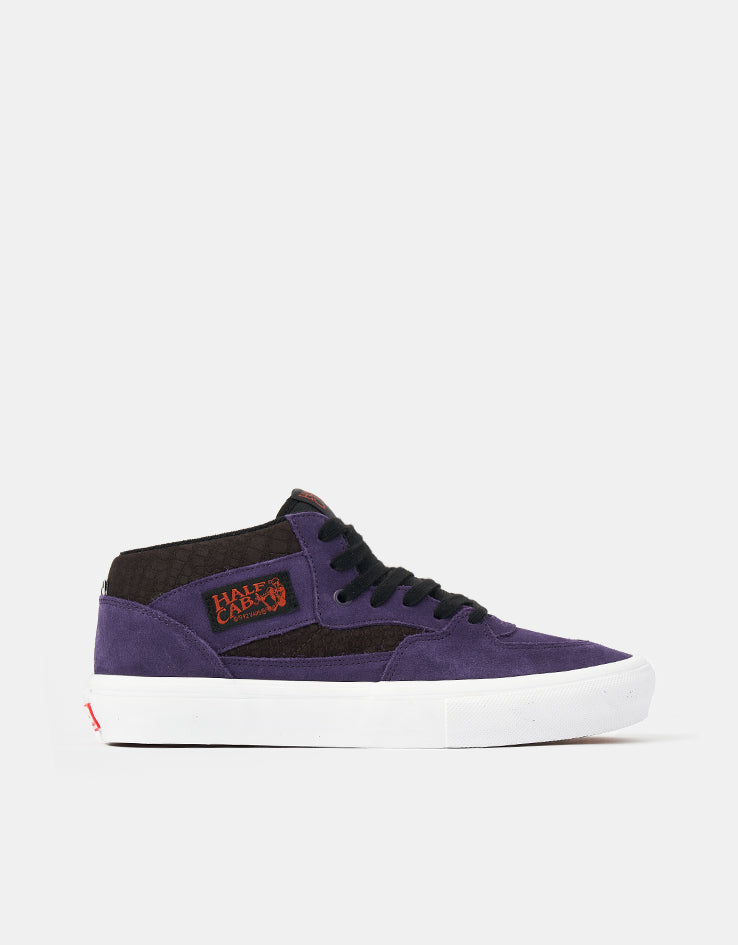 Vans Skate Half Cab Shoes - Croc Grape