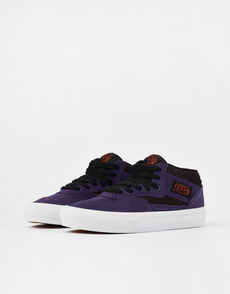 Vans Skate Half Cab Shoes - Croc Grape