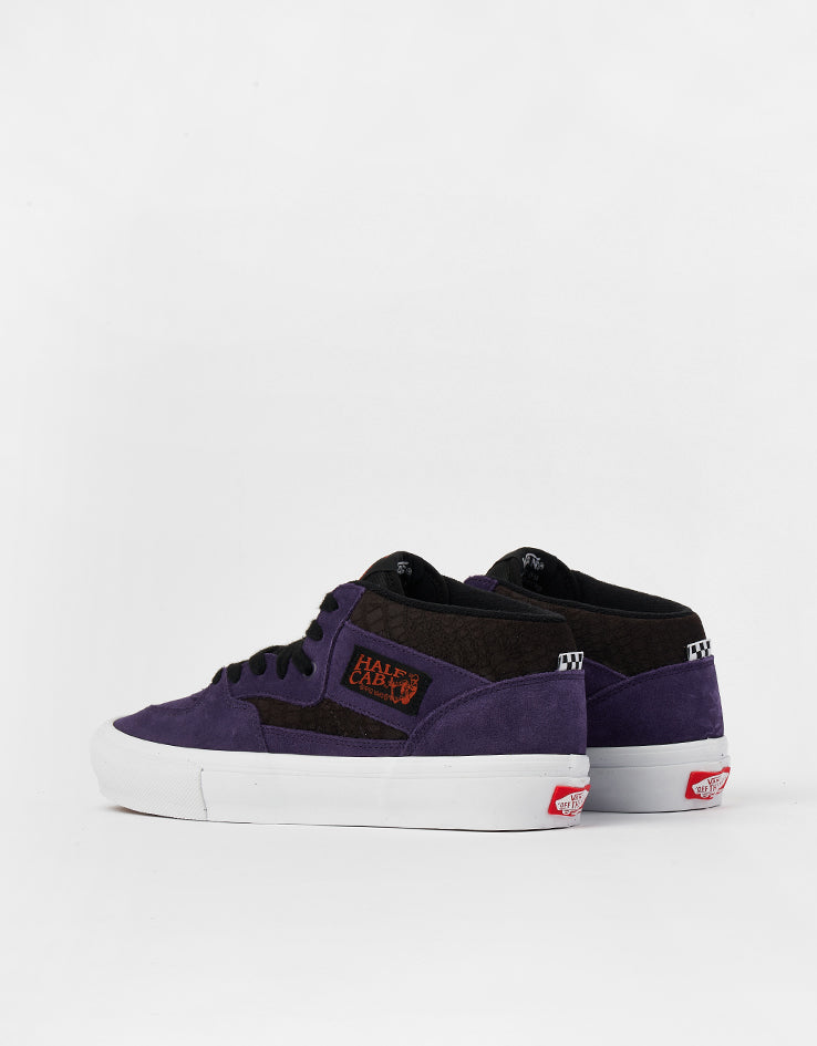 Vans Skate Half Cab Shoes - Croc Grape