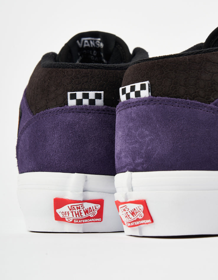 Vans Skate Half Cab Shoes - Croc Grape