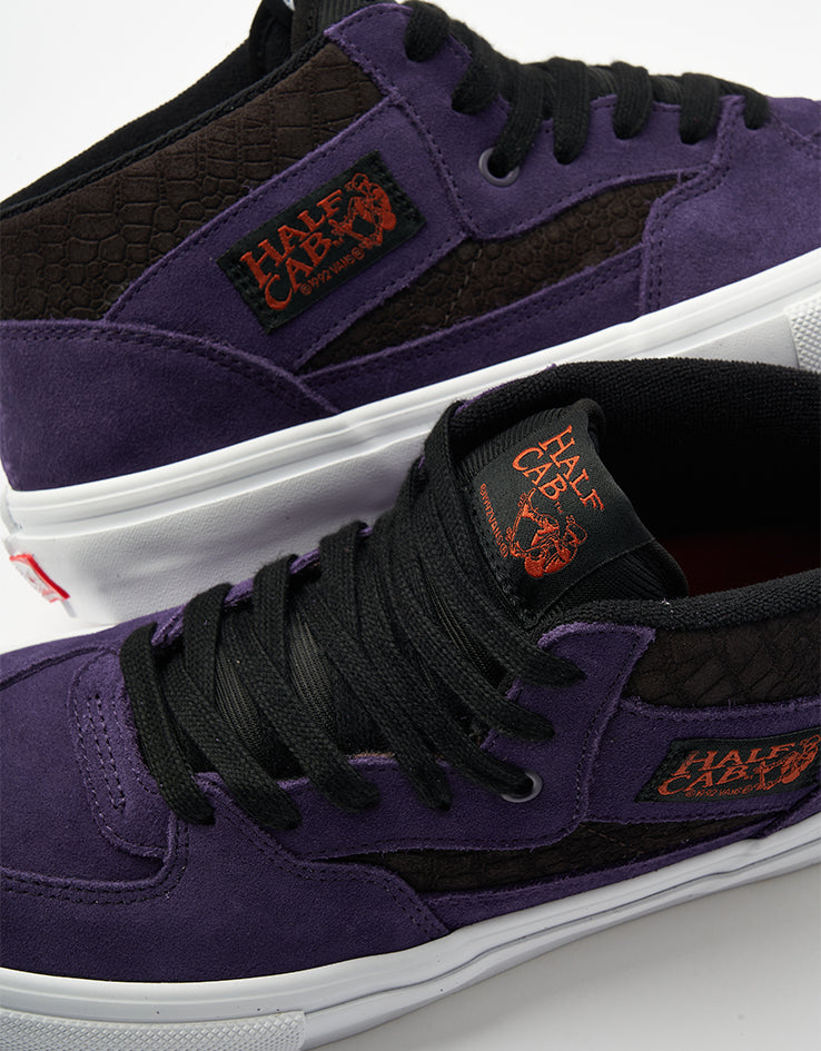 Vans Skate Half Cab Shoes - Croc Grape