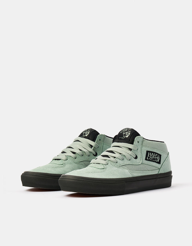 Vans Skate Half Cab Shoes - Gray Olive