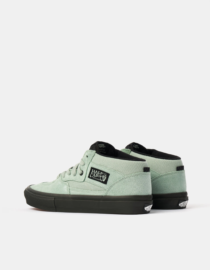 Vans Skate Half Cab Shoes - Gray Olive