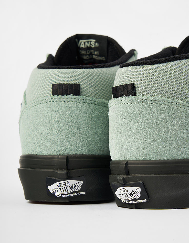 Vans Skate Half Cab Shoes - Gray Olive