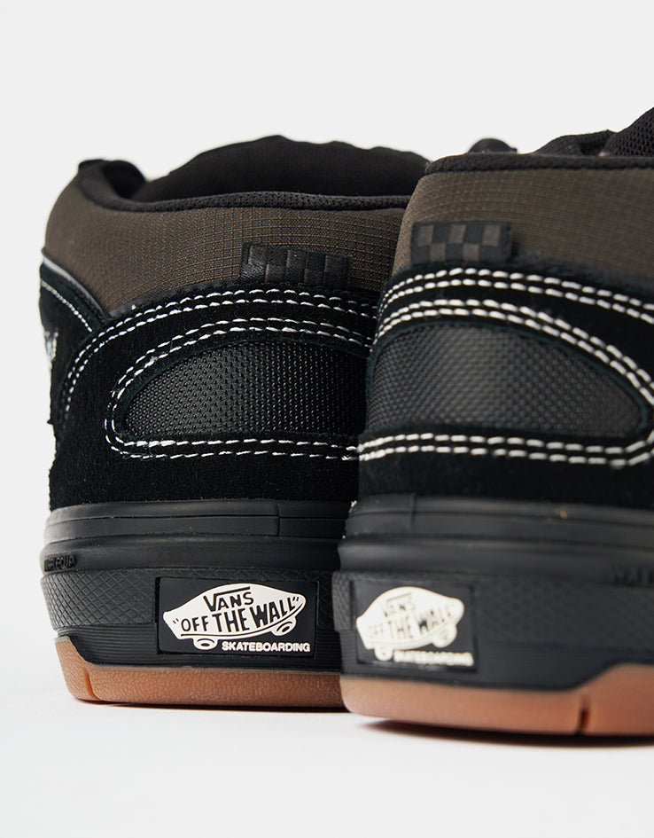 Vans Skate Half Cab WaffleCup Shoes - Black/Asphalt