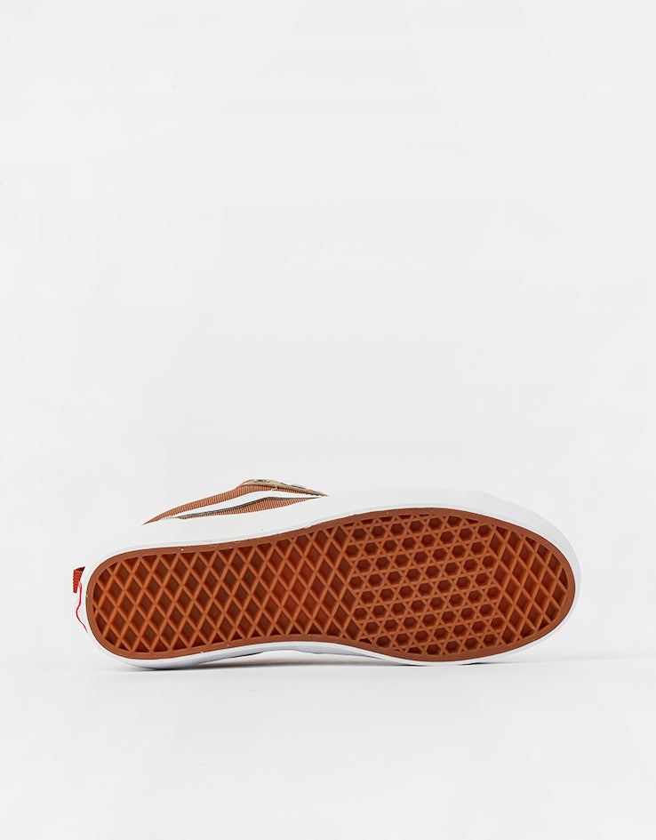 Vans Skate Old Skool 36+ Shoes - Khaki/Burnt Orange