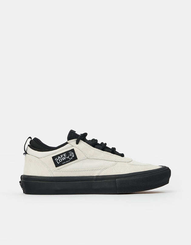 Vans Skate Safe Low Shoes - (Atiba) Bone White/Black