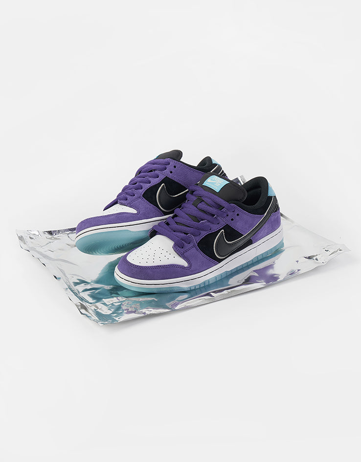 Nike SB 'Hayley' Dunk Low Pro Skate Shoes - Court Purple/Black-White-Lagoon Pulse
