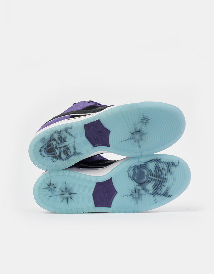 Nike SB 'Hayley' Dunk Low Pro Skate Shoes - Court Purple/Black-White-Lagoon Pulse