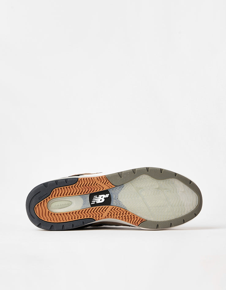 New Balance Numeric 933 Andrew Reynolds Skate Shoes - Tan/Grey