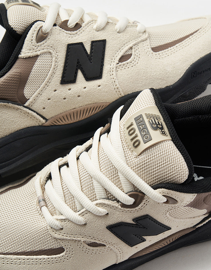 New Balance Numeric 1010 Tiago Lemos Skate Shoes - Sea Salt/Black