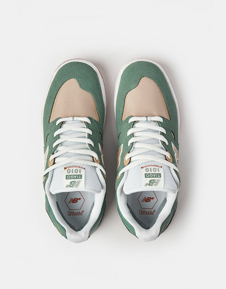 New Balance Numeric 1010 Tiago Lemos Skate Shoes - Sage/Tan
