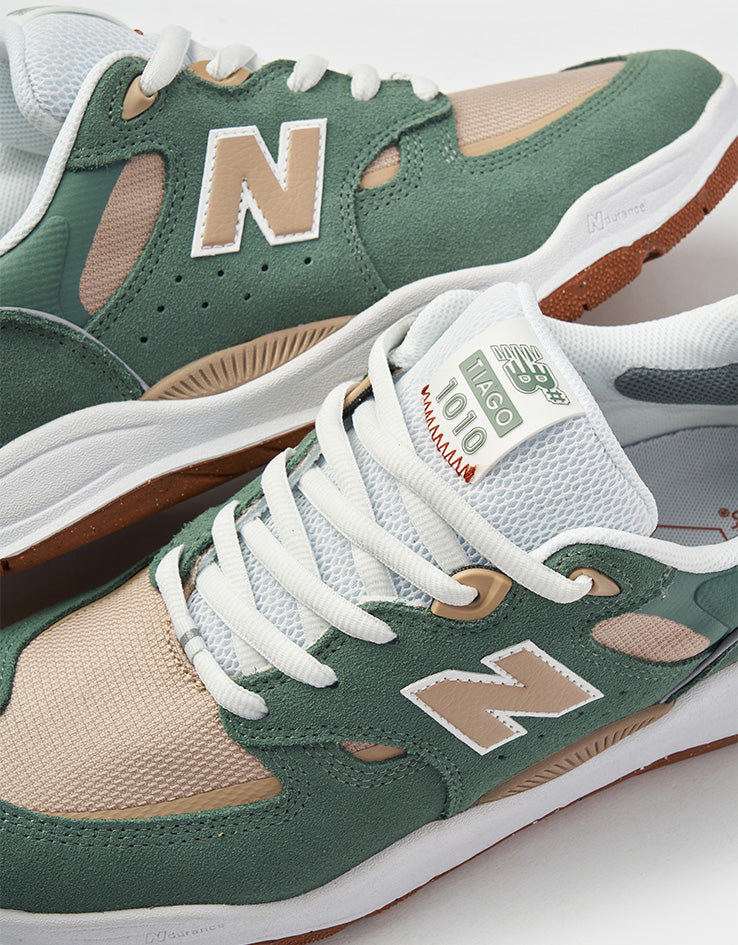 New Balance Numeric 1010 Tiago Lemos Skate Shoes - Sage/Tan