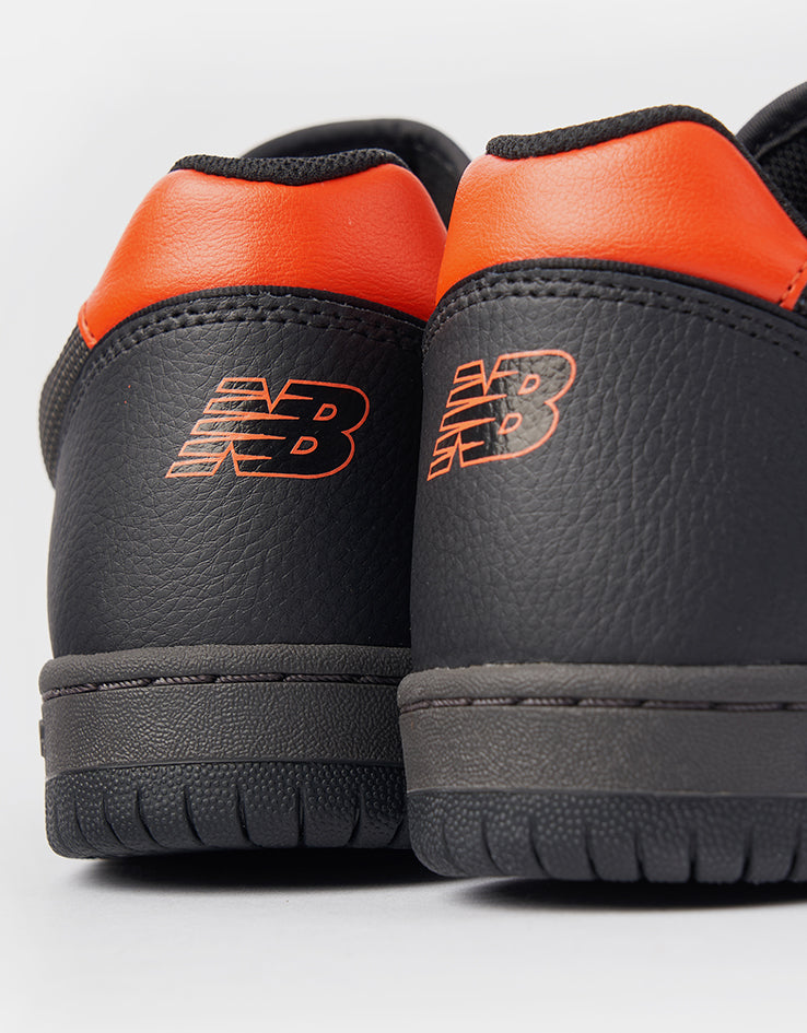 New Balance Numeric 600 Tom Knox Skate Shoes - Black/Orange