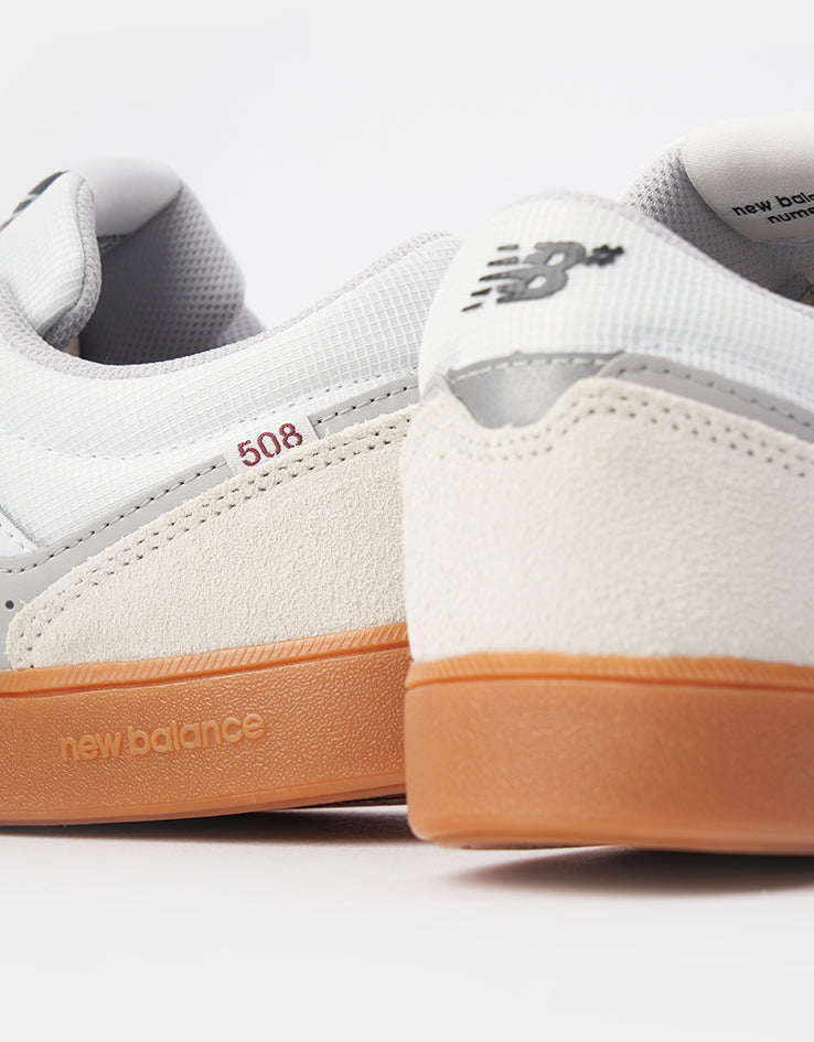 New Balance Numeric 508 Brandon Westgate Skate Shoes - White/Black/Gum