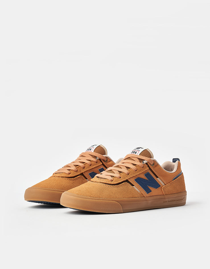 New Balance Numeric 306 Jamie Foy Skate Shoes - Wheat/Navy