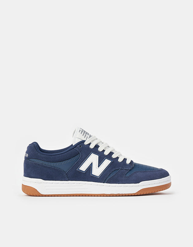 New Balance Numeric 480 Skate Shoes - Navy/White